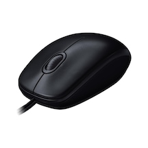 M100 Usb Kablolu Mouse, Pc, Mac, Dizüstü Bilgisayar İle Uyumlu, 1000 Dpı Optik İzleme, Sağ Ve Sol Elle Kullanıma Uygun, Siyah