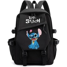 Bruce Disney Lilo Stitch Sırt Çantası Erkek Kız Okula Dönüş Rucksack Lw006-siyah