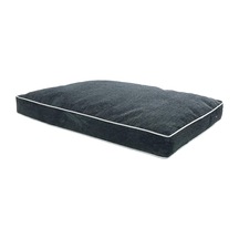 Lüks Dayanıklı Şönil Kumaş Visco Dolgulu Çift Taraflı Ve Fermuarlı Yıkanabilir Köpek Yatağı-xxl 85x125x10c