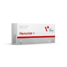 Vet Expert Hemovet 60 Tb Kedi & Köpek İçin Kansızlık, Alyuvar Desteği, Soluk Diş Eti & Demir Takviyesi