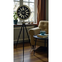 Eskitme İhtişam Tripod Ayaklı Saat Diğer