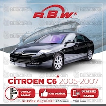 Rbw Citroen C6 2005 - 2007 Ön Muz Silecek Takımı