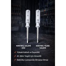 Düz + Yıldız Tornavida İkili Set