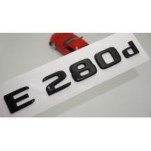 E 280d Bagaj Parlak Siyah Abs 3m 3d Yazı Logo