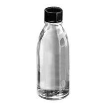 Şeffaf Cam Numune Şişesi Dar Boyunlu 500 Ml 20 Adet