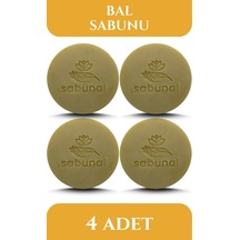 Sabunal Bal Sabunu 4 Adet - Bitkisel Cilt Bakım Sabunu