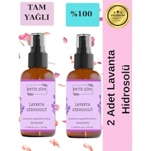Doğal Lavanta Suyu 2 X 100 Ml Saf Lavanta Hidrosolü