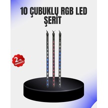 Lb Dekoratif Led Meteor Işık 10 Lu Çubuk Seti