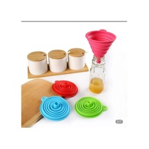 2 Adet Mini Katlanabilir Silikon Huni Silikon 2 Silikon Diğer