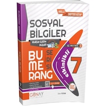 7 Sınıf Bumerang Sosyal Bilgiler Etkinlikli Soru Ban Günay Yay