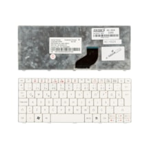 Acer Uyumlu Aspire Happy-N558Qb2B, Kb.I100A.055 Notebook Klavye Beyaz Beyaz