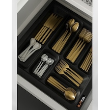 Cutlery 44x49 Antrasit Çekmece Içi Kaşıklık 1.kalite-maket