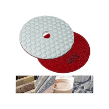 6553 Granit Mermer Taş Parlatma Polisaj Ped 100 Mm - 400 Kum