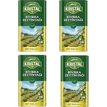 Kristal Riviera Zeytinyağı Teneke 4 x 5 L