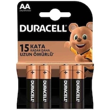 Duracell Lr6/mn1500 1.5v Alkalin 4'lü Aa Kalem Pil