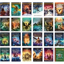 Rick Riordan Seti 25 Kitap Olimpos Kahramanları - Kane Günceleri - Apollonun Görevleri - Magnus Chase - Percy Jackson Ve Olimposlular