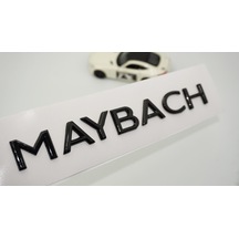 Dk Tuning Maybach Bagaj Siyah Abs Yazı Logo Arma