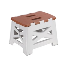 Oulylan Taşınabilir Plastik Katlanır Tabure Açık Kamp Taburesi Sandalye Koltuk S Khaki Korea Haki