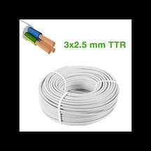 Ttr 3x2.5mm Kablo 100mt Cca Kablo 5468