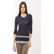 Yeni Tory Burch Bayan Kazak (298031608) Lacivert