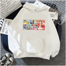 One Piece Friends Kapşonlu Sweatshirt 001