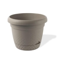 Omnipazar Krs-343 Dekoratif İnci Bitki Çiçek Saksı Takımı 4.9 Litre No 3 Kahverengi
