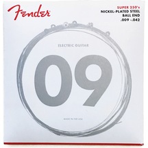Fender Super 250 S Steel Ball End 009-042 Elektro Gitar Tel Set