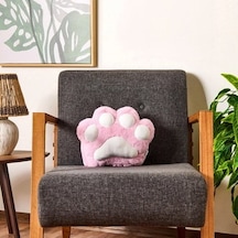 Soft Pati Figürlü Yastık - Pembe - 40x30 Cm