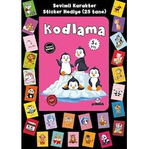 Kodlama - Stickerlı 5+ Yaş - Afife Çoruk - Panda