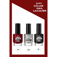 Golden Rose City Color Nail Lacquer 3'lü Oje Seti No:49-101-65 49-101-65