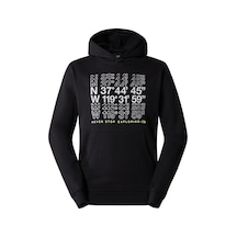 The North Face M Ss24 Coordinates Hoodie Erkek Günlük Sweatshirt Nf0a87eajk31 Siyah Nf0a87eajk31
