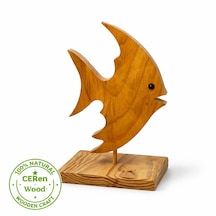 Ceren Wooden Dekoratif El Yapımı Ahşap Balık
