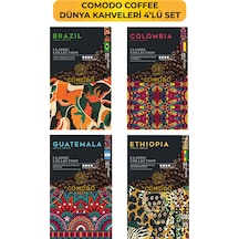 Comodo Coffee Dünya Kahveleri Çekirdek Kahve 4 x 250 G