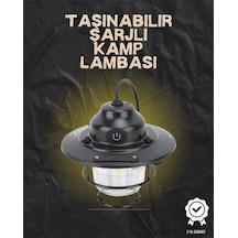 Mey İthalat Kamp Ve Bahçe İçin Retro Led Fener Sıcak Işık, Uzun Ömürlü Batarya Çok Renkli