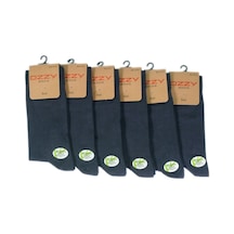 Ozzy Socks 6'Lı Bambu Dikişsiz Erkek Soket Çorap-Std Füme
