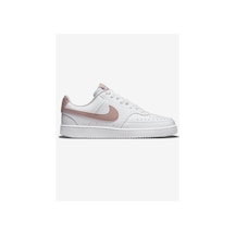 Nike Beyaz Kadın Sneaker Court Vision Lo Dh3158-102 Beyaz-pembe Beyaz - Pembe