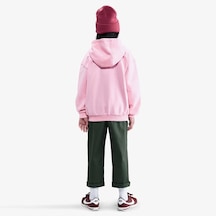 Nike Nıke Fd2931-690 Club Fleece Genç Çocuk Pembe Kapüşonlu Sweat