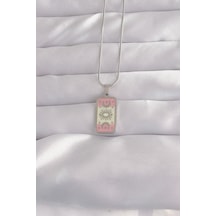 316l Çelik Gümüş Renk Pembe Mineli Ay Figür Tarot Kolye - Özel Seri Bzsurn009120 316l Çelik Gümüş Renk Pembe Mineli Ay Figür Tarot Kolye - Özel Seri Bzsurn009120