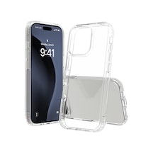 İphone 16 İle Uyumlu Hybrid Darbe Emici Tpu + Pc Kılıf Crystal Sku: Smg8690010097620