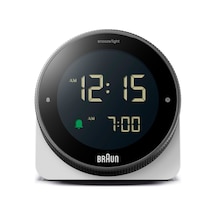 Braun Bc24w Beyaz Dokunmatik Ekranlı Dijital Alarmlı Masa Saati Brn.bc24w