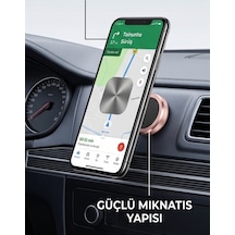 Tüm Modellerle Uyumlu Manyetik Araç İçi Telefon Tutucu Çok Amaçlı Mıknatıslı Torpido Üstü Tutacak Çok Renkli