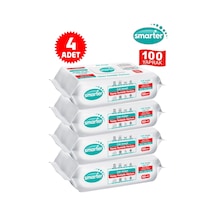 Smarter Beyaz Sabun Kokulu ve Karbonat Katkılı Yüzey Temizlik Havlusu 4 x 100'lü