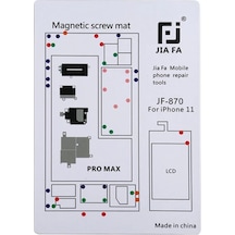 Jıafa Jf-870 Apple iPhone Uyumlu - 11 Pro Max Mıknatıslı Çalışma Hasırı Vida Gostergeli- 5775