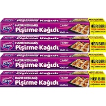 Hazır Kesilmiş Pişirme Kağıdı 10 Lu 42 X 37 Cm 4 Paket