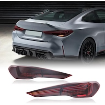 Bmw G22-g23-g26 2022-2024 Lazer Lci Ledli Arka Stop