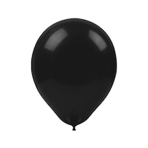 VATAN BALON TEK RENK 12 INC 100 LÜ SİYAH