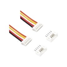 5 Adet 2mm 5 Pin Çift Taraflı Jst Ph Konnektör 30cm Kablolu