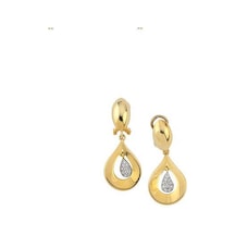 Altın Taşlı Set Küpe - 723000009475 Altın