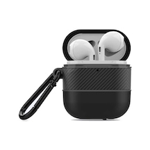 Kilifone - Airpods Uyumlu Airpods - Kılıf Airbag 16 Kılıf - Siyah