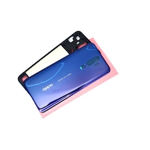 Tkgz Oppo A9 2020 Kasa Arka Pil Batarya Kapağı Mavi